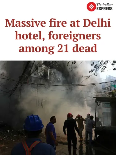 Akhilesh Yadav slams BJP after 21 die in Malviya Nagar fire