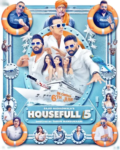 Is Akshay Kumar Bringing a Murder Mystery with a Comic Twist in 'Housefull 5' Teaser?