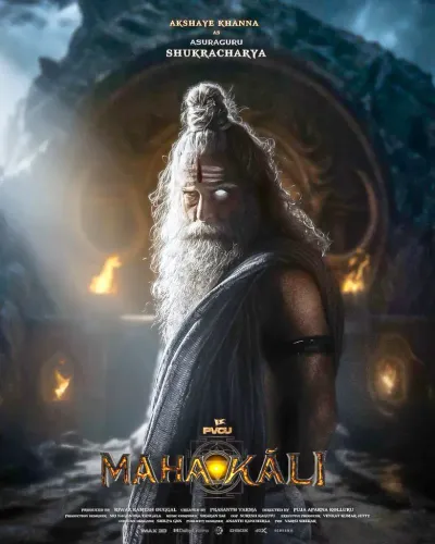 What Is Akshaye Khanna's Role as Asura Guru Shukracharya in Puja Kolluru's 'Mahakali'?