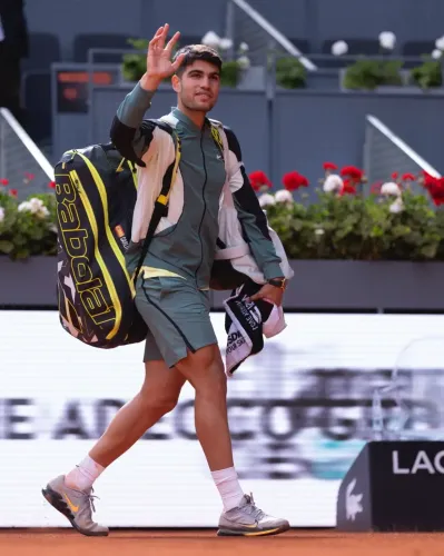 Alcaraz Withdraws from Madrid Open Due to Injury