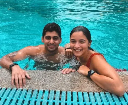 How Did Alia Bhatt Transform a Dreary Monday with a Pool Boot Camp?