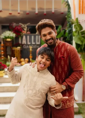 Allu Arjun Celebrates Son Allu Ayaan's Birthday: A Heartfelt Tribute