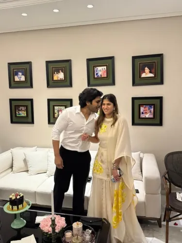 Allu Sirish marks one year of Pelli Choopulu with wife Nayanika Reddy