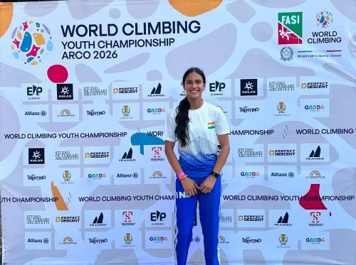 Amieyra Khoslla sets Indian National Youth Record, finishes 6th at IFSC World Youth Climbing Championships 2026