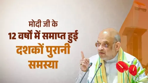 Amit Shah Claims Naxalism, Terror, Art. 370 Resolved in 12 Yrs