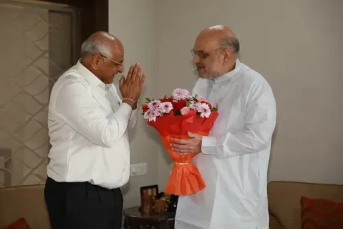 Did Amit Shah Wish Gujarat CM Bhupendra Patel a Happy Birthday While Praising His Leadership?