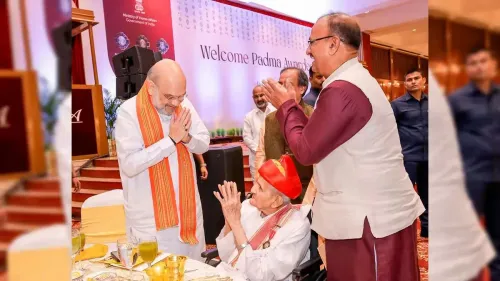 Amit Shah Hosts Dinner for 2026 Padma Awardees