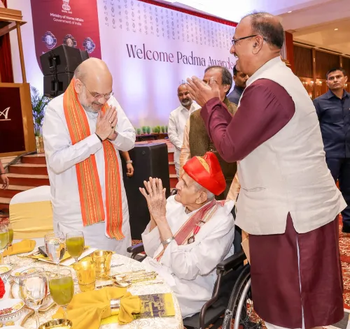 Amit Shah Hosts Dinner for Padma Awards 2026 Recipients