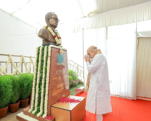 Amit Shah inaugurates JP Narayan Library in New Delhi