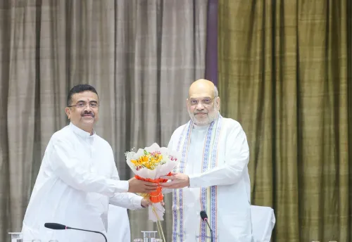 Amit Shah Reviews Bengal Law & Order, Announces SIA