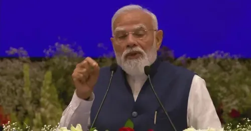Amit Shah Shares PM Modi's Live NDA Conclave Address