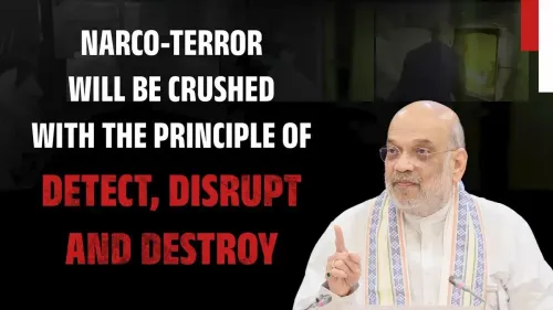 Amit Shah vows to crush narco-terror with Detect, Disrupt, Destroy