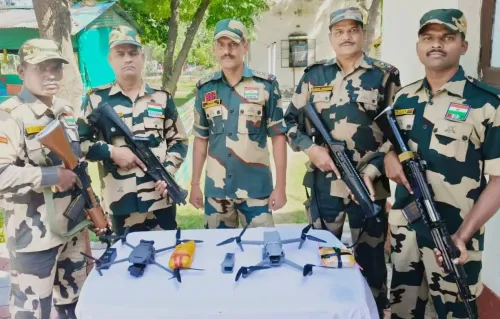 क्या बीएसएफ ने अमृतसर में 5 ड्रोन, हेरोइन और पिस्तौल जब्त किए?
