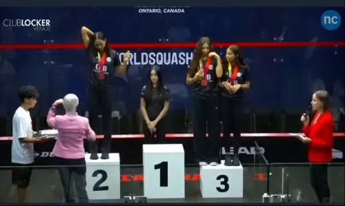 Anand Mahindra Hails Anahat Singh as World Junior Squash Champion
