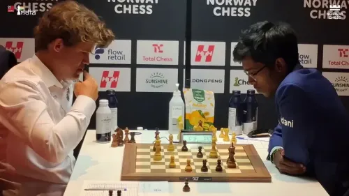 Anand Mahindra hails Praggnanandhaa win over Magnus Carlsen