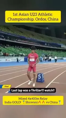 Anand Mahindra hails sprinter Shravani Sangle's comeback win