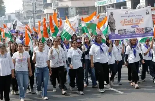 क्या राष्ट्रीय एकता पदयात्रा शुरू हुई? सरदार पटेल की 150वीं जयंती पर देशभर के युवा एक साथ चले