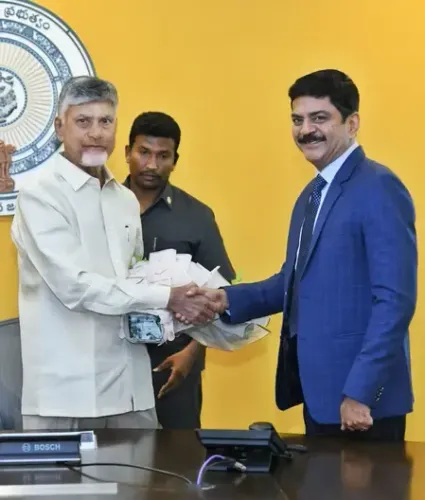 Andhra CM Chandrababu Naidu for simplifying procedure to expedite setting of industries