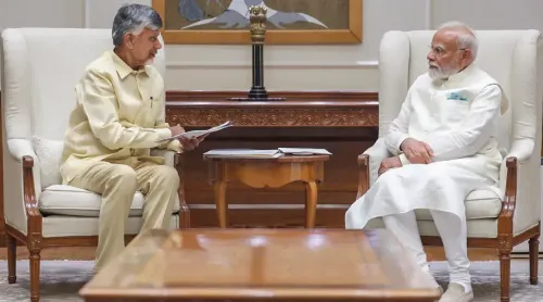 Did Andhra Pradesh CM Naidu Congratulate PM Modi on His 25th Year in Government?