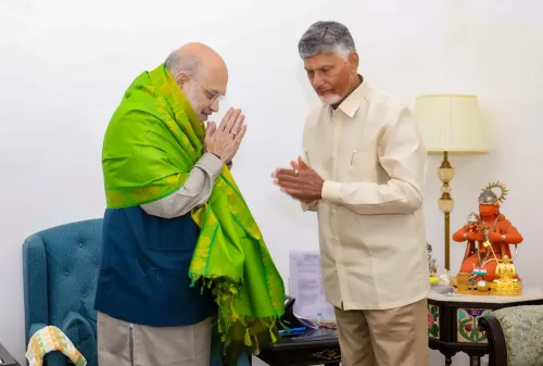 Chandrababu Naidu to meet Amit Shah in Delhi, discuss AP projects