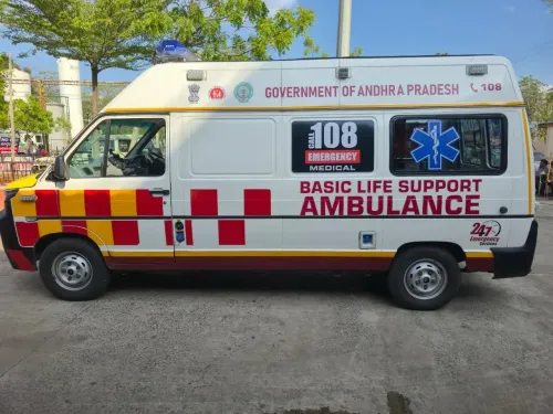 Andhra Pradesh 108 ambulance service handles 7.78 lakh emergencies in 2025-26