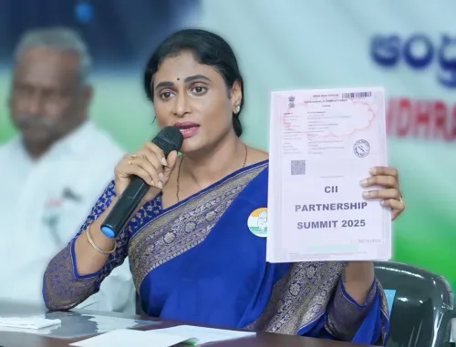 Sharmila demands TDP coalition raise AP farmers' crisis in Parliament