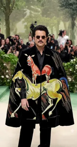Anil Kapoor's AI-generated Met Gala post revives 'Welcome' painting meme
