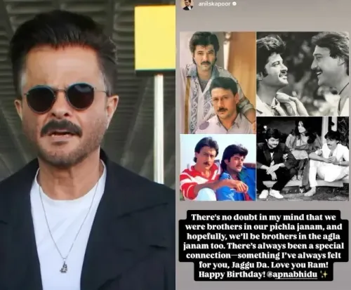 Anil Kapoor Sends Heartfelt Birthday Wishes to His Brother Jackie Shroff