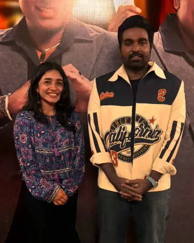 Anishma Anilkumar fangirlsover Vijay Sethupathi: 'I completely froze'