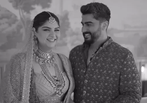 Arjun Kapoor breaks down at Anshula's wedding, calls rain late mother's tears of joy