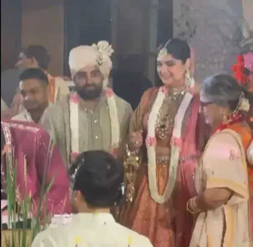 Anshula Kapoor weds Rohan Thakkar in Mumbai with pheras and registered marriage