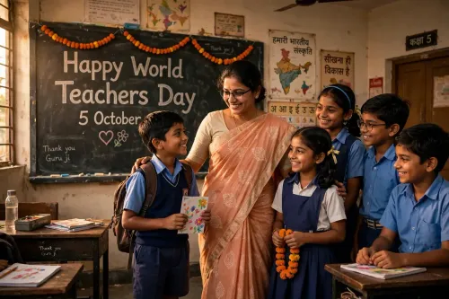 अंतरराष्ट्रीय शिक्षक दिवस 2026: यूनेस्को की 60वीं वर्षगांठ पर जानें इस वर्ष की थीम और शिक्षकों की चुनौतियाँ