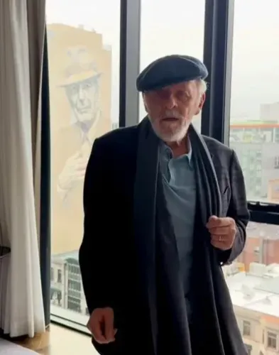 Anthony Hopkins, 88, dances to Leonard Cohen classic in Montreal