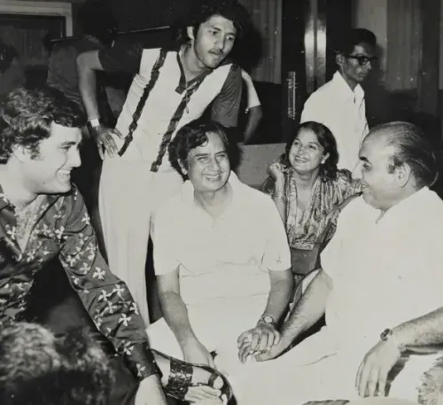 Anu Malik shares rare photo of Sardar Malik with Mohammed Rafi