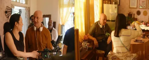Anupam Kher Offers a Sneak Peek into the Production of 'Tanvi The Great'