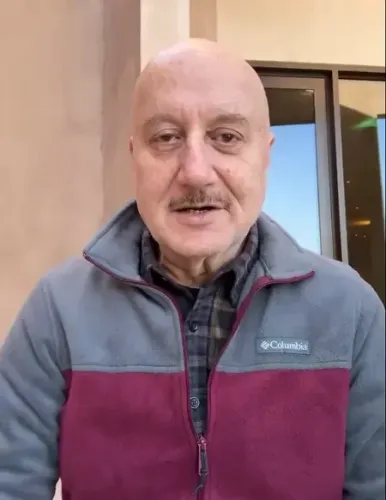 Anupam Kher hopes for 'less drama, more laughter' in 2026