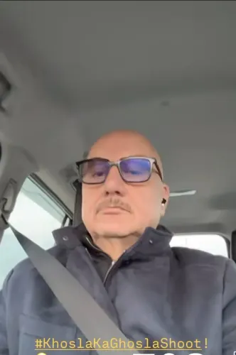 क्या अनुपम खेर की 'खोसला का घोसला 2' की शूटिंग में ठंड का जोश बरकरार है?