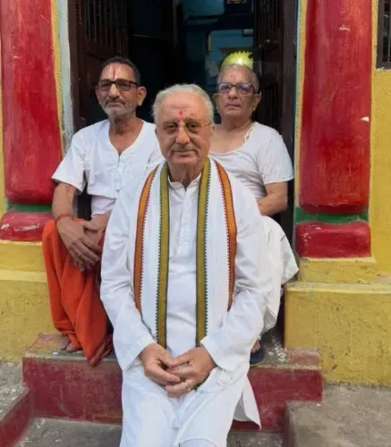 'श्री राम भूमि' का पहला शेड्यूल पूरा, अनुपम खेर बोले — 'अयोध्या अब मेरी आत्मा का हिस्सा है'