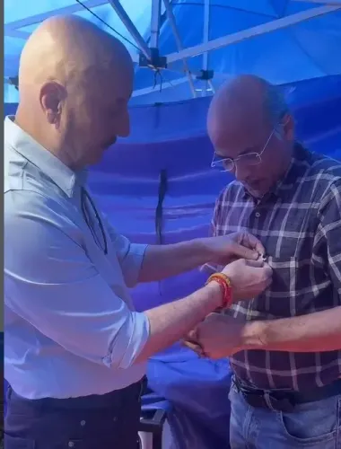 अनुपम खेर ने सूरज बड़जात्या को 'नेशनल ट्रेजर' कहा, भारतीय सिनेमा की सच्ची धरोहर
