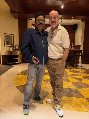 Did Anupam Kher Just Meet the Original 'Cool' Director Ram Gopal Varma?