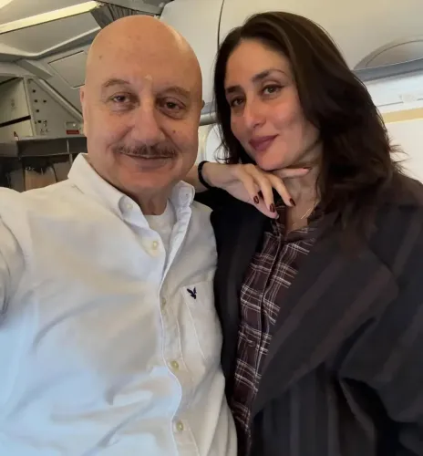 What Did Anupam Kher Remember About His First Encounter with Kareena Kapoor?