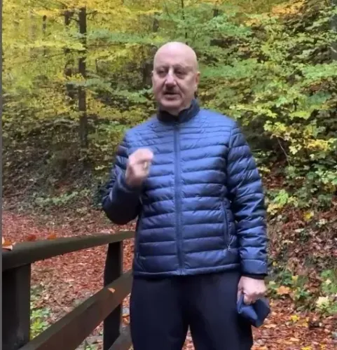 How Does Anupam Kher Find Healing in Nature and Silence?