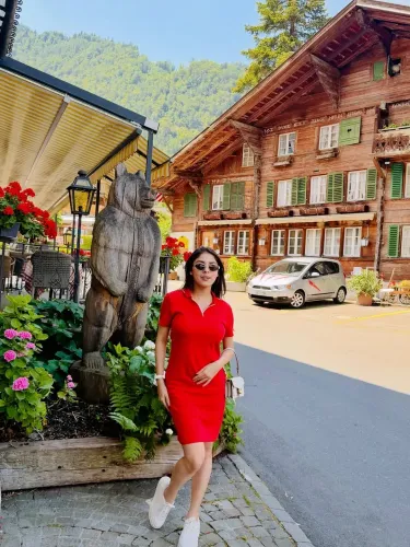 Anupamaa actress Adrija Roy celebrates birthday in Switzerland with fiancé