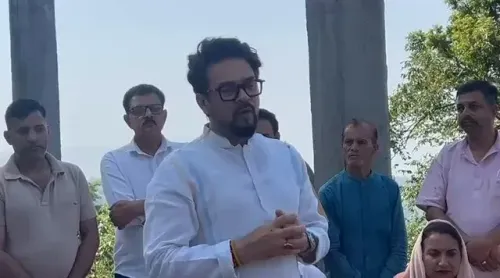 Anurag Thakur Credits Modi Govt for Himachal Rail Links