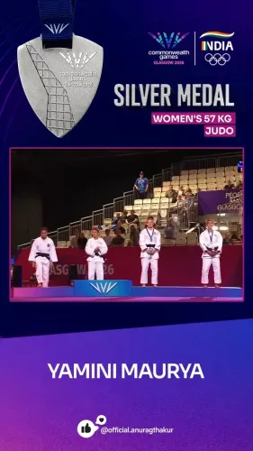 Anurag Thakur Hails Asmita Dey's Historic CWG 2026 Judo Gold