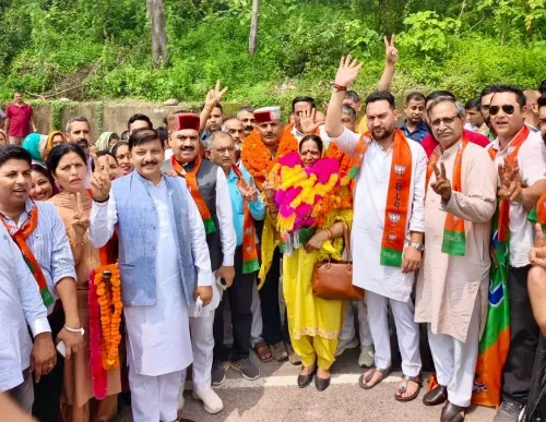 Anurag Thakur hails BJP win in Hamirpur Zila Parishad polls