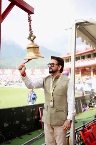 Anurag Thakur Hails HPCA After Rain Fails to Stop India-Afghanistan ODI