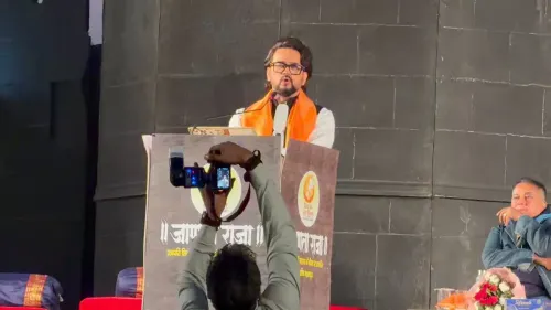 Anurag Thakur invokes Shivaji's legacy in Ghaziabad