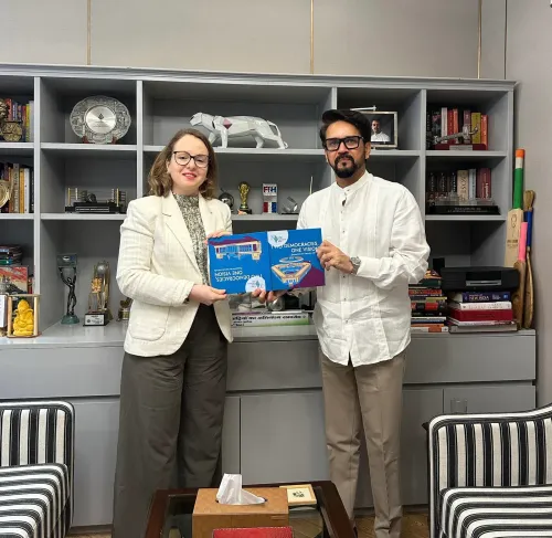 Anurag Thakur Meets Hanns Seidel Foundation Rep on Indo-German Ties