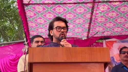 Anurag Thakur targets Congress over EVM flip-flop